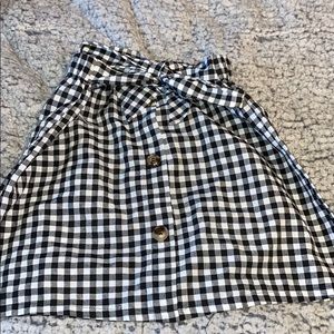 Checkered skirt from SHEIN